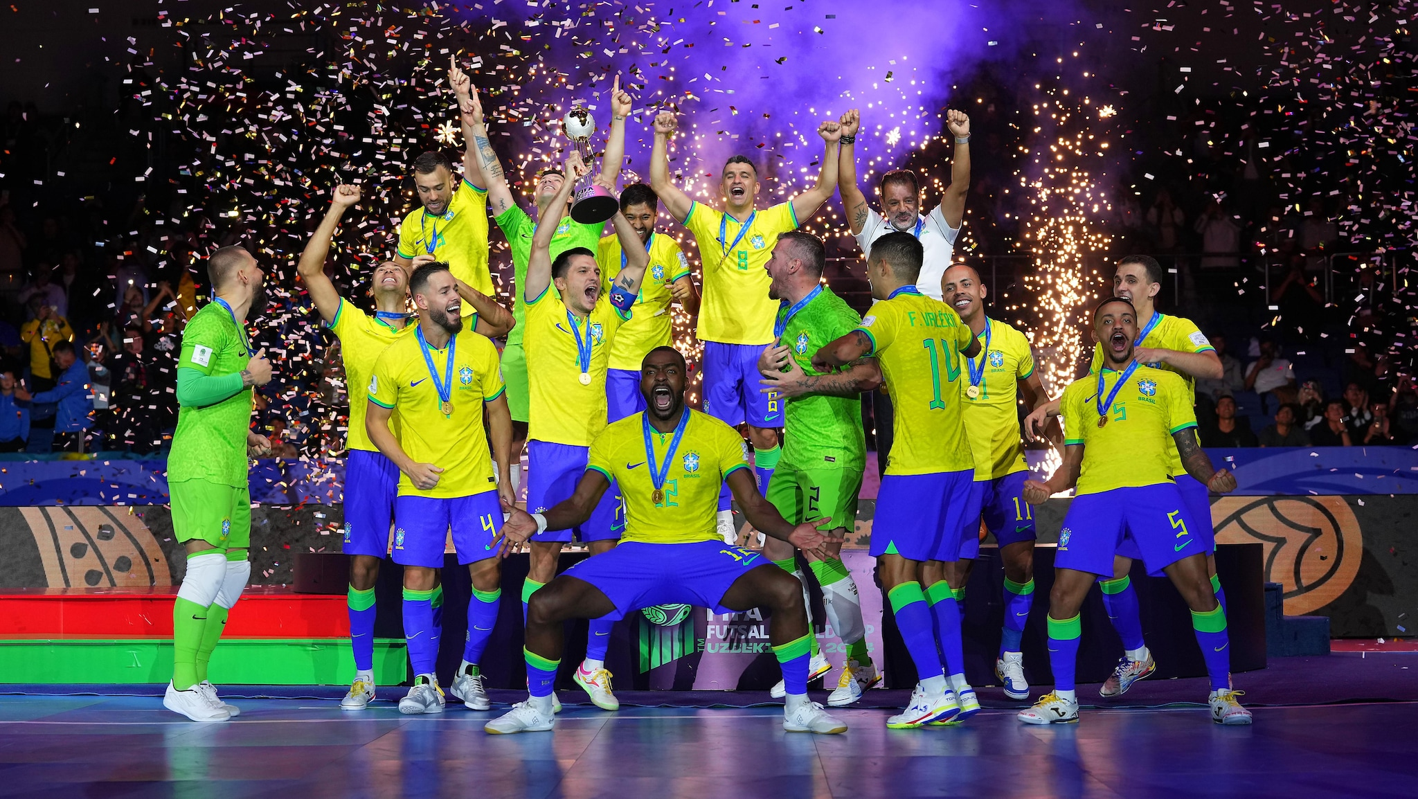 Brasil es la vigente campeona del Mundo