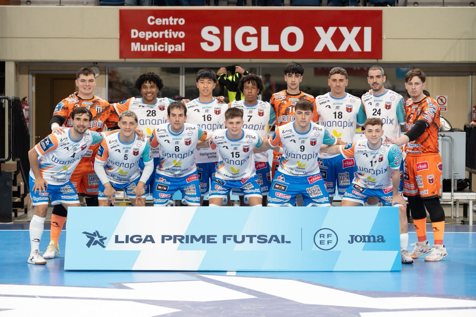 Los convocados por Wanapix Sala 10 Zaragoza ante Inter JP Financial