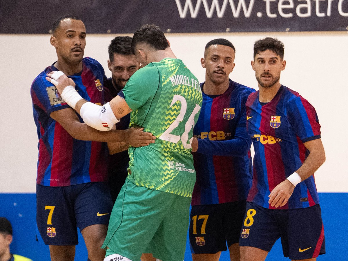 El Barcelona golea 1-6 al Semey en su segundo partido de la ronda principal